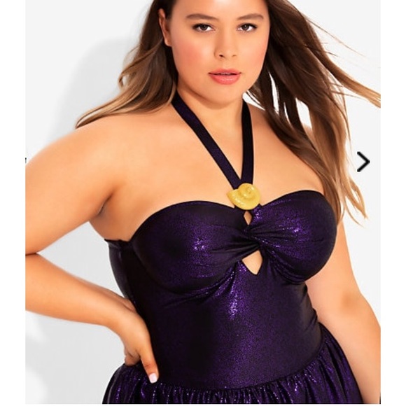 plus size ursula swimsuit